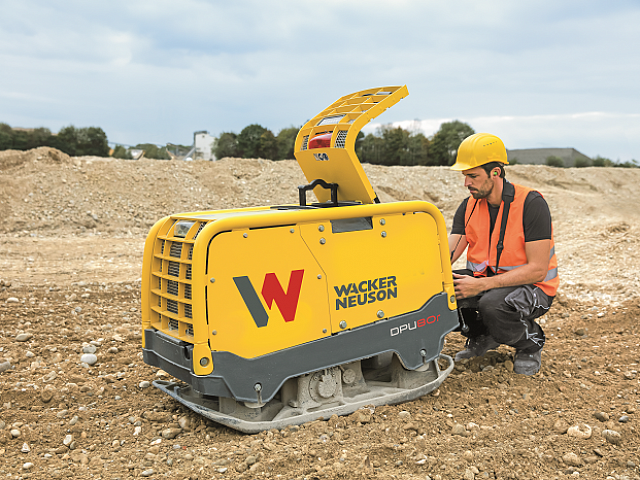 Виброплита реверсивная дизельная Wacker Neuson DPU 80r